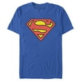 thumbnail image 2 of Men's Superman Logo Classic Graphic Tee Royal Blue Medium, 2 of 5