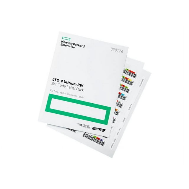 HPE - Barcode labels (LTO-9) - for HPE T950/TFinity Full Height EDBA Sled, T950/TFinity Full Height Sled