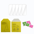 thumbnail image 4 of De Película Protectora Transparente De Cobertura Total Compatible Con El Protector De Pantalla Fitbit Luxe Cubierta De Accesorios De Tpe Suave Con Hidrogel De Película Antiarañazos 5 Paquetes Cateissary EL016184-00, 4 of 5