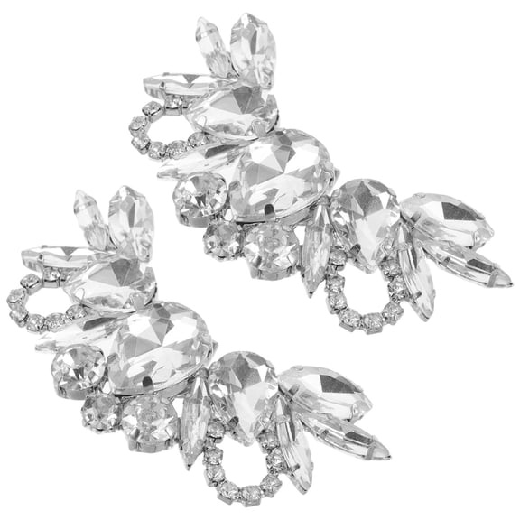 Masteelf  2 Pcs Decorative Shoe Clips Charms High Heels Buckles
