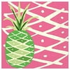 Hawaiian Theme Party Luau Cocktail Napkins Paper Napkins Decorative Disposable Pineapple Decor Pink Pak 40