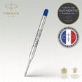 thumbnail image 2 of Parker Quinkflow Ballpoint Pen Refill Blue Ink 3/Pack (2119152), 2 of 8