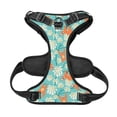thumbnail image 5 of Lsque Cute Sloth on Floral Tree Dog Harness, No-Pull Pet Harness with 2 Leash Clips, Adjustable Soft Padded Dog Vest with Easy Control Handle for Large Dogs-Medium, 5 of 9