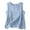 Blue, variant on Linen Tank Tops for Women Comfy Summer Sleeveless Crewneck Gauze Shirts Casual Blouse Loose Fit Tops Navy XL