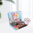 thumbnail image 4 of Rompecabezas magnéticos de 5 tipos para niños, tablero magnético, bloques de construcción con imanes de imaginación para niños pequeños, niños y niñas, rompecabezas de juguete. Expresión, 4 of 7