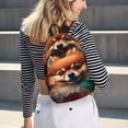 thumbnail image 5 of Easygdp Colorful Leaf Chihuahua Mochila de Lona Resistente para Laptop, Compatible con Laptops de 15 a 17 pulgadas, Ideal para Escuela, Trabajo y Viajes-Medium, 5 of 5