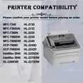 thumbnail image 3 of Amateck Compatible Toner Cartridge Replacement for TN420 Black 3 Pack for  MFC-7240, MFC-7365DN, MFC-7360N, MFC-7860DW, HL-2130, HL-2132, HL-2230, HL-2240, DCP-7060D, DCP-7065DN, Intellifax 2840, 3 of 4