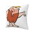 thumbnail image 2 of Funda de almohada súper suave de Los Picapiedra con cremallera para dormitorio, sofá, sillón, fundas de almohada mullidas y acogedoras para todas las estaciones, almohada cuadrada, 2 of 8