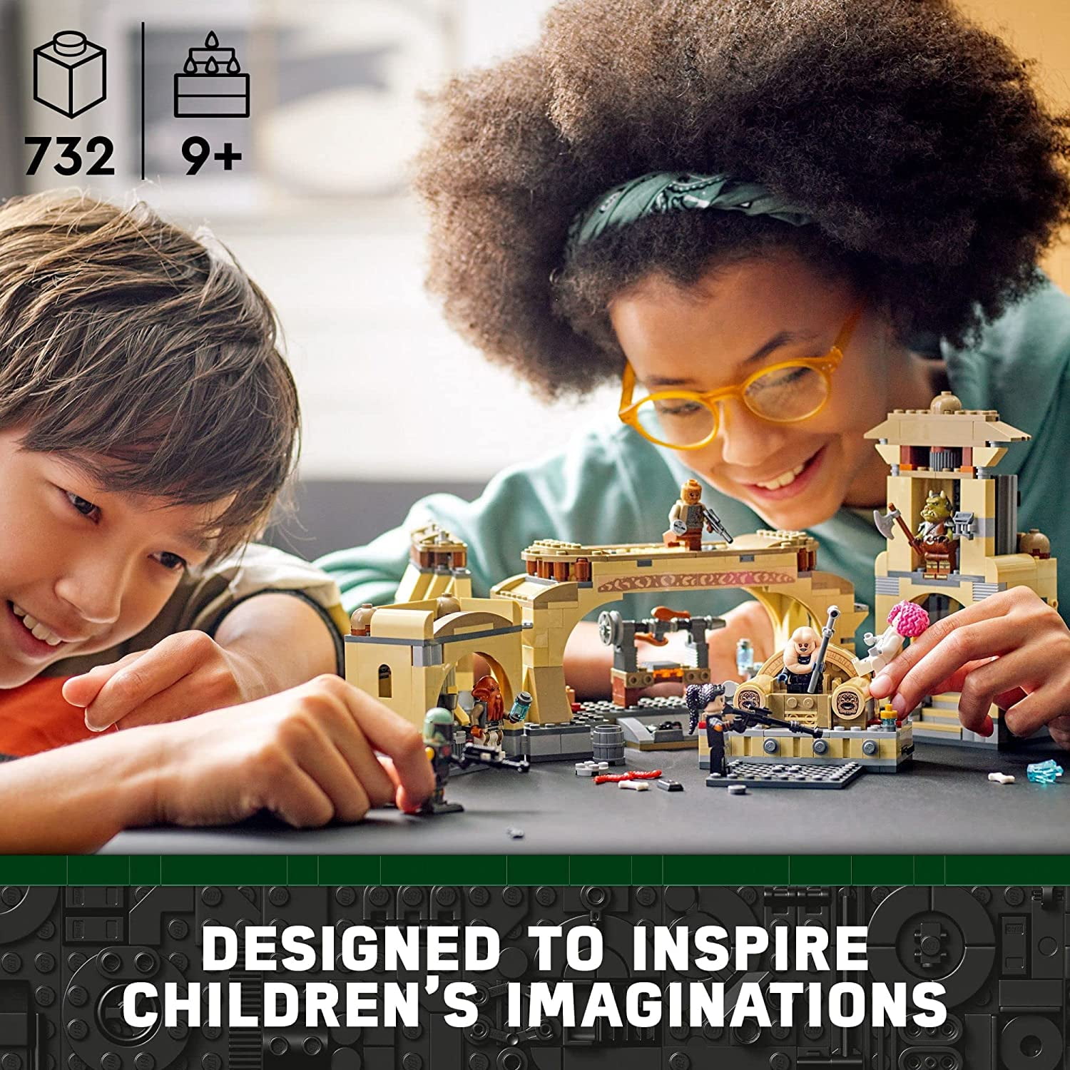 LEGO Boba Fett's Throne Room 75326 Building Set (732 Pieces)