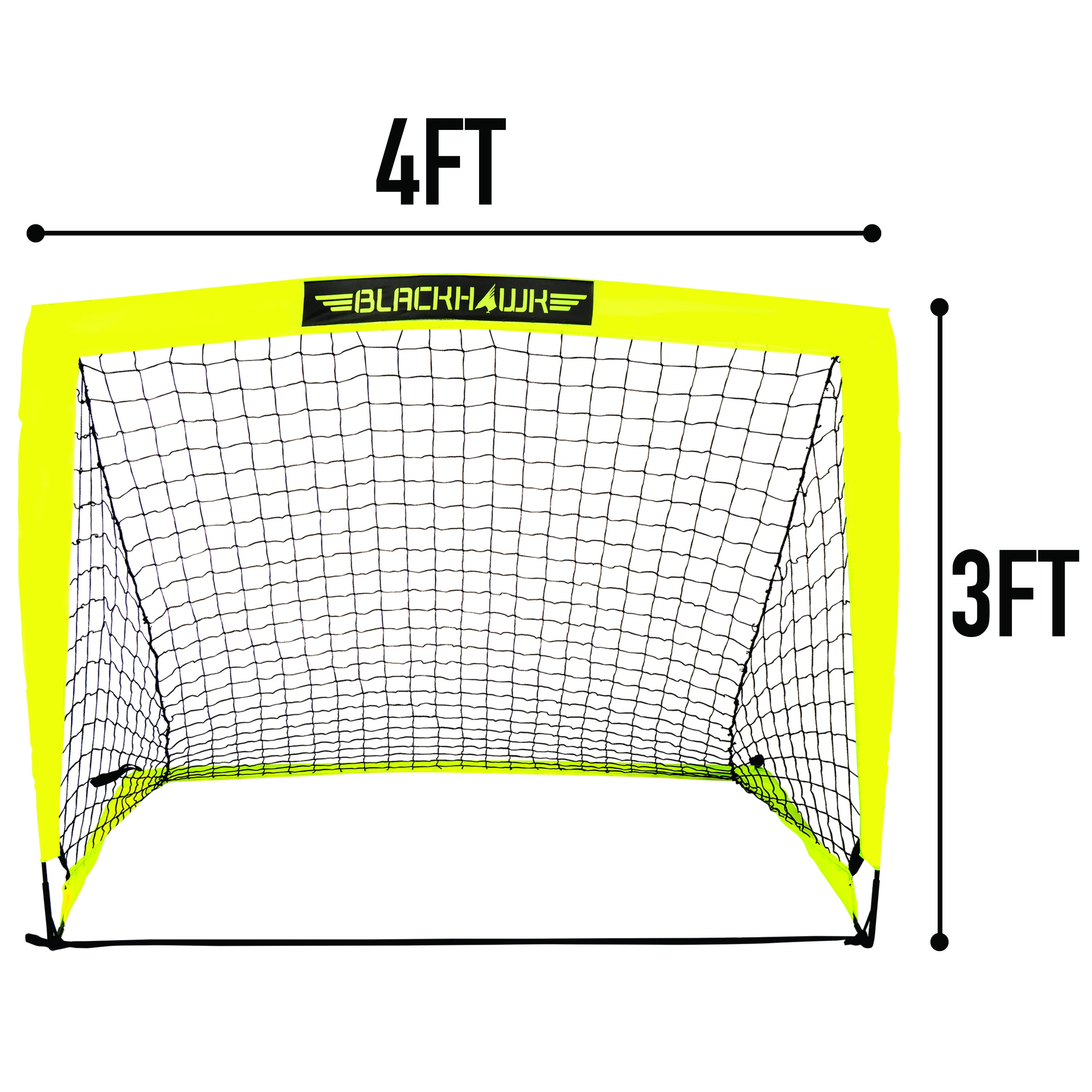Franklin Sports Blackhawk Portable Soccer Goal Pop-Up Soccer Goal and Net 