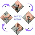 thumbnail image 3 of Lot de 8 Pcs de Rechange pour Rouleaux de Roues de Support Inférieur de Lave-Vaisselle Samsung, 3 of 5