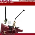 thumbnail image 1 of American Shifter  2004R Shifter Kit 12 in. E Brake Black Dual Shift 11 Handle Ringed Knob for CE07D, 1 of 1