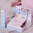 thumbnail image 3 of Muebles en miniatura Zulema dormitorio doble Dollhouse Miniature Bed, 3 of 7
