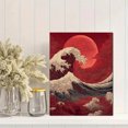 thumbnail image 2 of Qisvanset 12x16 Inch Ostrich Abstract Art Canvas Print Wall Art, 2 of 5