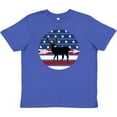 thumbnail image 3 of Inktastic Deer Bow Hunting USA Flag Youth T-Shirt, 3 of 5