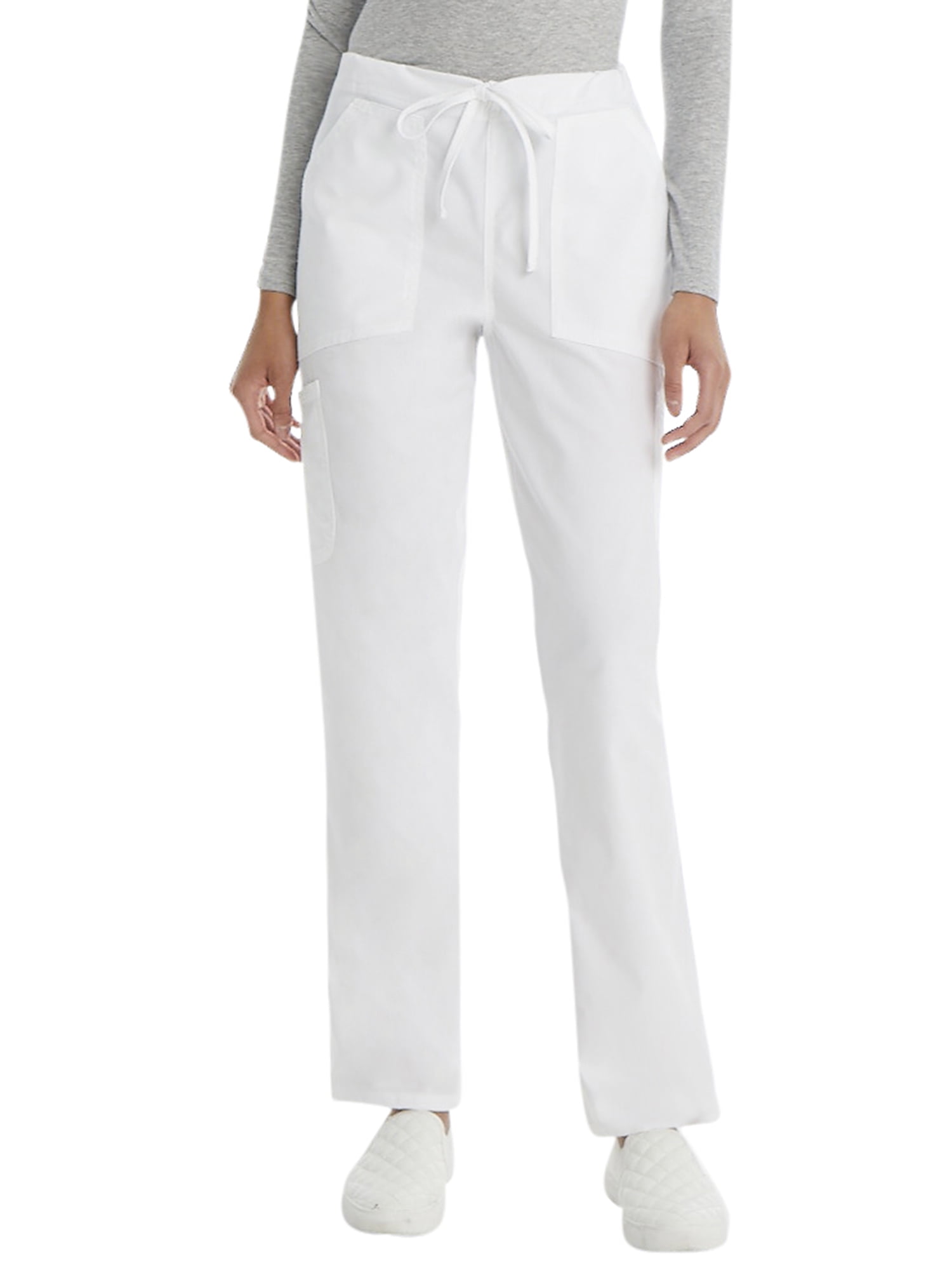 Scrubstar Women's Core Essentials Stretch Drawstring Four Pocket Scrub