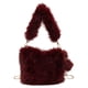 thumbnail image 1 of Bolso bandolera con cadena a la moda para mujer bolso de mano esponjoso bolso de compras informal para otoño e invierno, 1 of 9