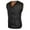 Black, variant on Durtebeua Sleeveless Jackets Coats Stand Collar Winter Casual Sport Vest with Pockets Men's Heated Vest with Hood