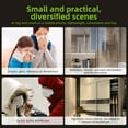 thumbnail image 3 of White ABS Smart Air Purifier with Ozone Generator & Negative Ion Function – 6W Low Noise (35dB), 5-35m² Coverage, 4 Modes (P1-P4), 100-240V US Plug with Adapter – Ideal for Home, Car, Bathroom, Pet, 3 of 6