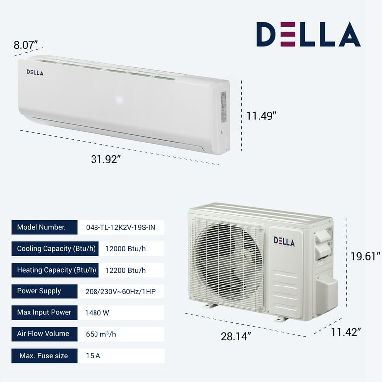 ROHS a approuvé 1,5 Ton Air Conditioner Compressor 9k 12k 18k 24k