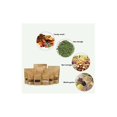 thumbnail image 4 of Pack of 100 kraft paper bags with stand-up zipper, ideal for storing food, such as bread, nuts, coffee beans, as well as gifts and jewelry. The bags a, 4 of 5