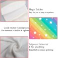 thumbnail image 5 of 1 Pcs Hanging Towels, Dish Towels Colorful Line and Funny Stars Absorbent Hand Towels with Hanging Loop Washcloth for Bathroom Kitchen, 5 of 7