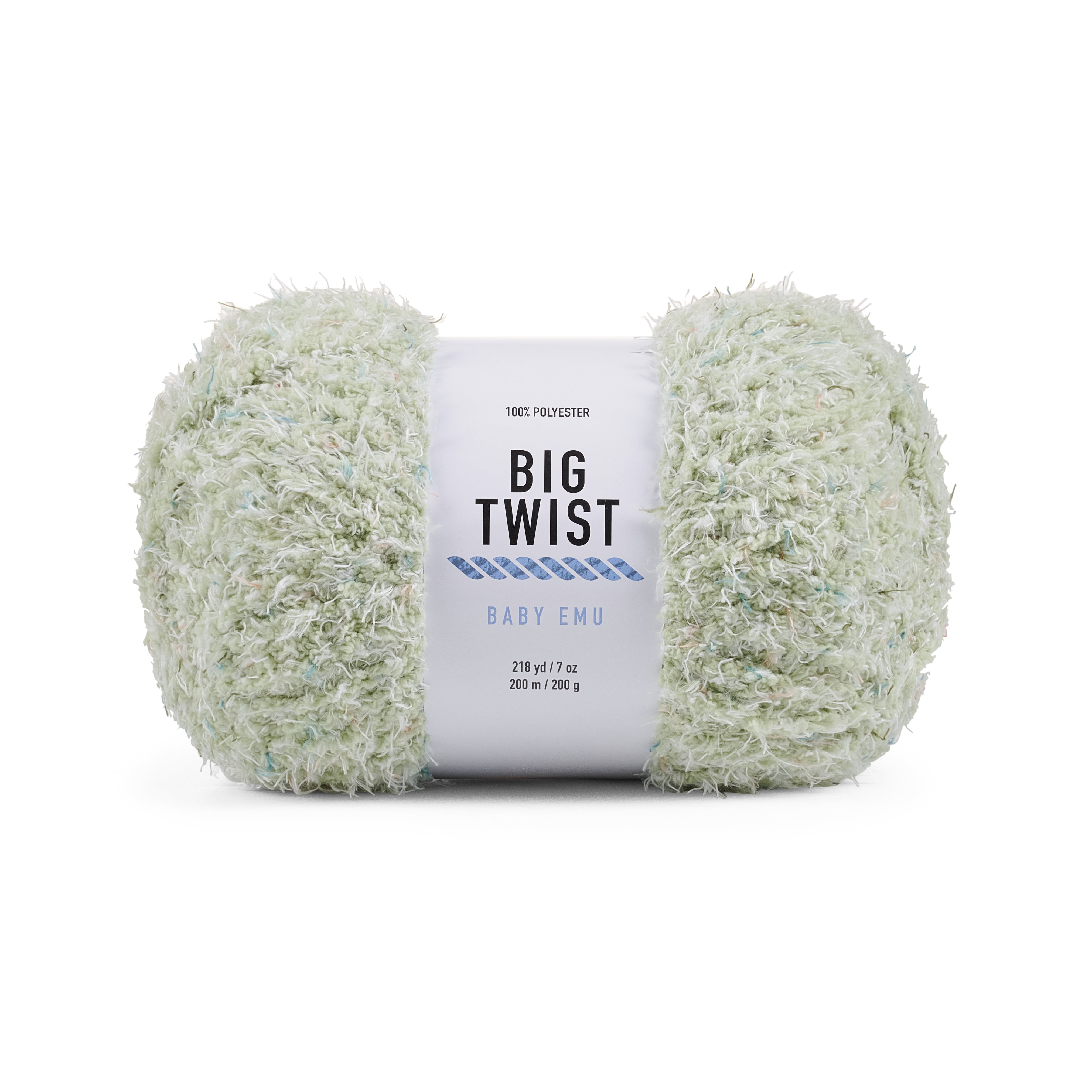 Big Twist Baby Emu 4 Pack Bulky Polyester Yarn, Duckling, 218 yd, 7 oz