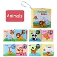 thumbnail image 2 of Dsscvnef Baby Bath Books Soft Fabric Early Education Cloth Book for Toddlers Shower Kids Learning Developmental, 2 of 4