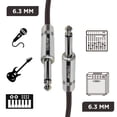 thumbnail image 3 of Cable Para Guitarra Profesional 6m Plug6.3-plug6.3 Steelpro, 3 of 5