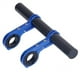 thumbnail image 1 of Naiovety Extensor de manillar de bicicleta con abrazaderas dobles soporte de extensión estante de montaje Universal al aire libre ciclismo de Ciclismo Azul Fibra de carbon Naiovety OD020549-04B, 1 of 6