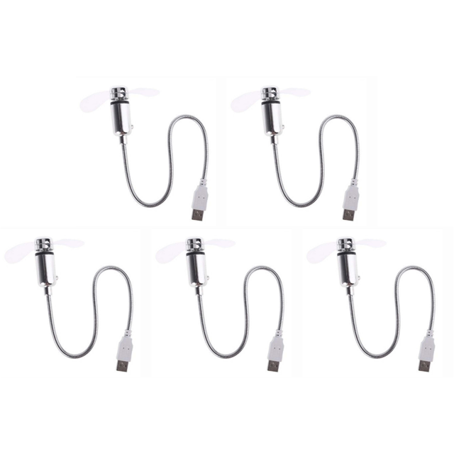 Fan Portátil Ahorro Los Artilugios USB Flexible Fresco para El Cuaderno La PC Del Ordenador