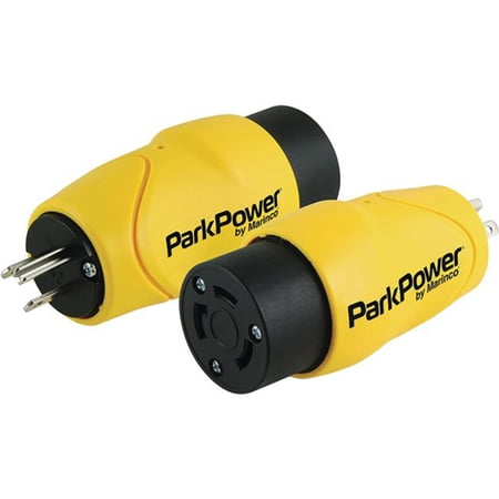 Marinco S1530RV RV Adapter with 30A 125V Locking Connector