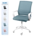 thumbnail image 1 of Silla De Oficina Ergonómica Silla De Escritorio Giratoria Azul Magma Life CHAOF2AZ, 1 of 10