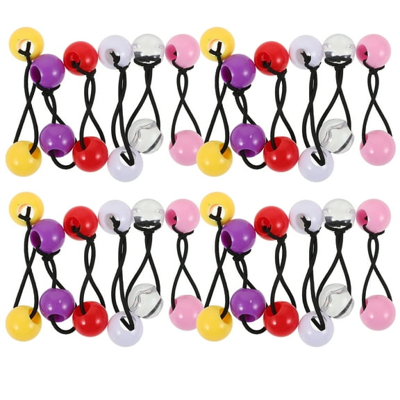 20 Pcs Hair Balls for Girls Ponytail Children's Headband Accessories