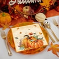 thumbnail image 4 of HengDidi Set of 20 Disposable Fall-Themed Paper Napkins With Pumpkin Maple For Thanksgiving Decor Party Supplies And Holiday Table Settings, 4 of 6