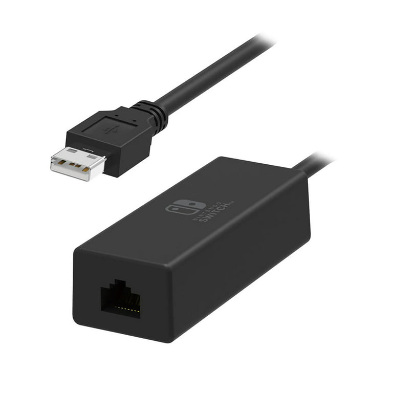 møbel Teknologi I særdeleshed Hori Wired Internet LAN Adapter Converter for Nintendo Switch - Black -  Walmart.com