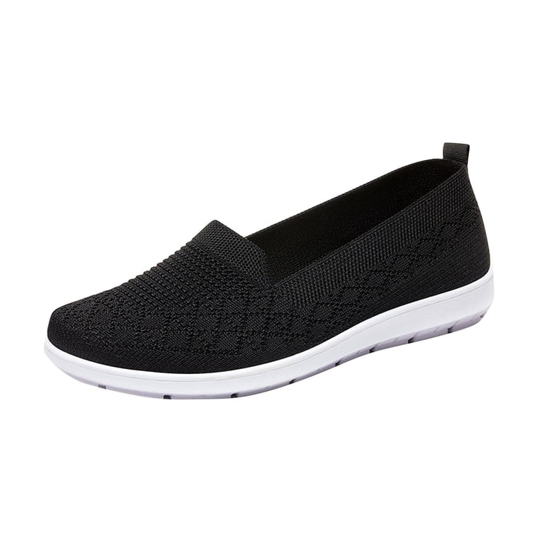 Viluyesy Womens Flat Sneaker, Low Vamp Non-slip Soft Sole