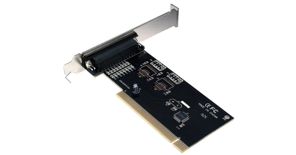 1-Port PCI Parallel Printer Port LPT Expansion Adapter Card For Win10 Win8 Win7 