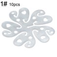 thumbnail image 1 of UDIYO 10Pcs Plastic Plum Blossom Shaped Balloon Clips Wedding Birthday Party Supplies, 1 of 7