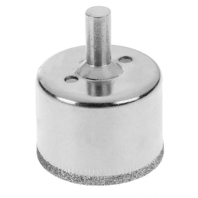 Brocas de sierra perforadora con revestimiento de diamante para vidrio, mármol, baldosas, granito, 40 mm, 1 pieza