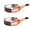orange, variant on A Pair of Safety Cycling Trousers Strap, Bicycle Ankle Leg Strap, Bike Reflective Wrist Ankle Bind, Leg Bands for Cycling Jogging Running Gear, Reflective Elastic Cycling Ankle Bands(Orange)