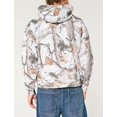 thumbnail image 4 of Sudadera con capucha Anoumcy Camo Maple Leaf de forro polar con capucha para mujer, 4 of 4