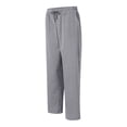 thumbnail image 5 of Duqingm Womens Wide Leg Pants Womens Striped Barrel Casual Pants 2026 Trendy Summer Elastic Drawstring Baggy Lounge Wide Leg Trousers with Pockets Dark Gray,2XL, 5 of 7