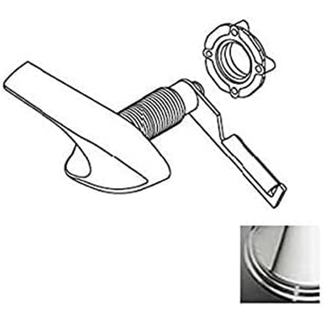 Kit Trip Lever Kohler 3043114-CP para mano izquierda en cromo