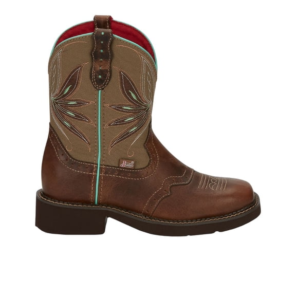 Justin Women's Nettie Western Boot Square Toe - GY9536 6.5 M