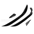thumbnail image 4 of MK7.5 MK8 Car Front Bumper Side Canards Bumper Lip Spoiler For Volkswagen For VW Golf MK7.5 MK8 R-Line GTI GTD Side Splitter Lip, 4 of 7