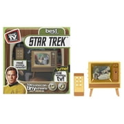 Tiny TV Classics - Star Trek Edition - Collectible Toy - Watch Top Star Trek Scenes on a Real-Working Tiny TV with Working Remote