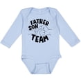 thumbnail image 3 of Inktastic Father's Day Father Son Team Parent Child Fist Bump Boys or Girls Long Sleeve Baby Bodysuit, 3 of 5