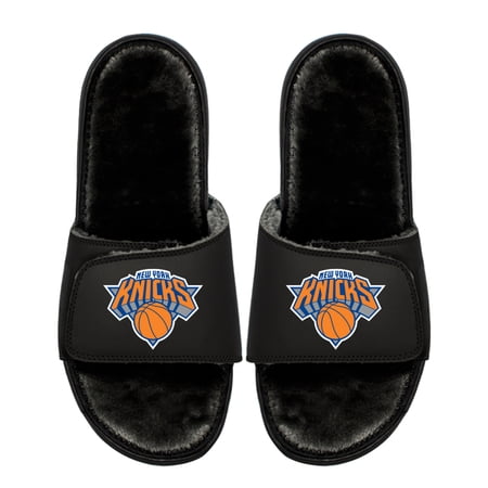 Unisex ISlide New York Knicks Logo Fur Slide Sandals