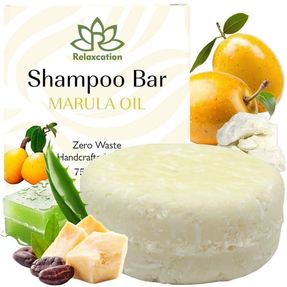 Marula oil Solid Shampoo Bar for Hair Growth